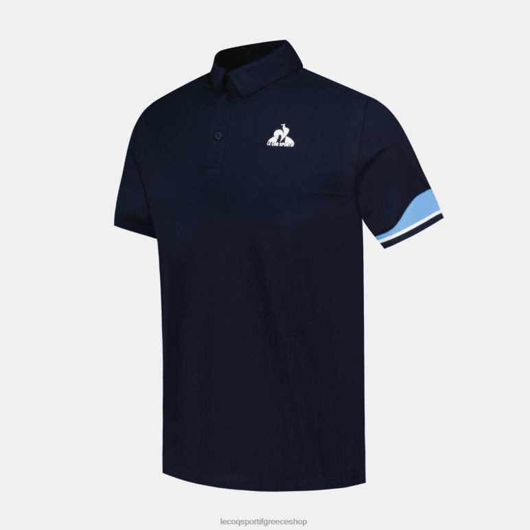 Le Coq Sportif είδη ένδυσης άνδρες πόλο μπλε D2ZV132