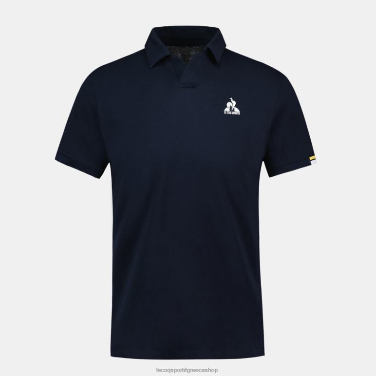 Le Coq Sportif είδη ένδυσης άνδρες πόλο μπλε D2ZV133