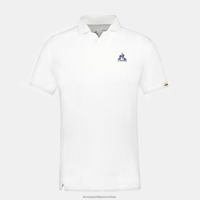 Le Coq Sportif είδη ένδυσης άνδρες πόλο λευκό D2ZV134