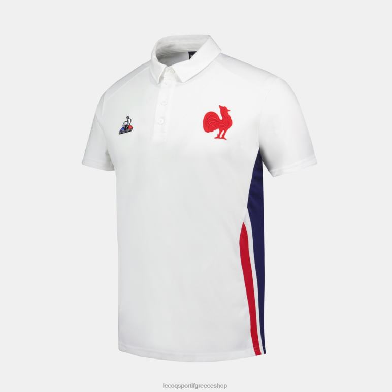 Le Coq Sportif είδη ένδυσης άνδρες πόλο λευκό D2ZV137
