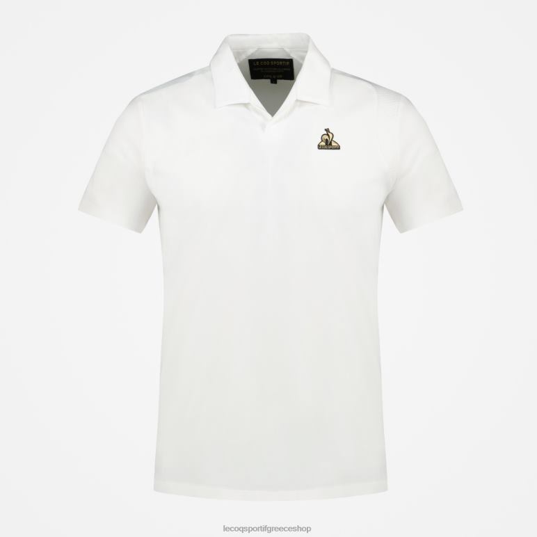 Le Coq Sportif είδη ένδυσης άνδρες coton polo λευκό D2ZV128