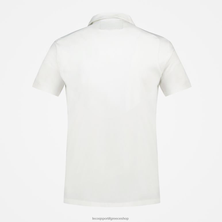 Le Coq Sportif είδη ένδυσης άνδρες coton polo λευκό D2ZV128