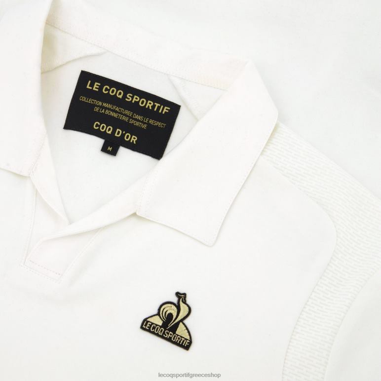 Le Coq Sportif είδη ένδυσης άνδρες coton polo λευκό D2ZV128