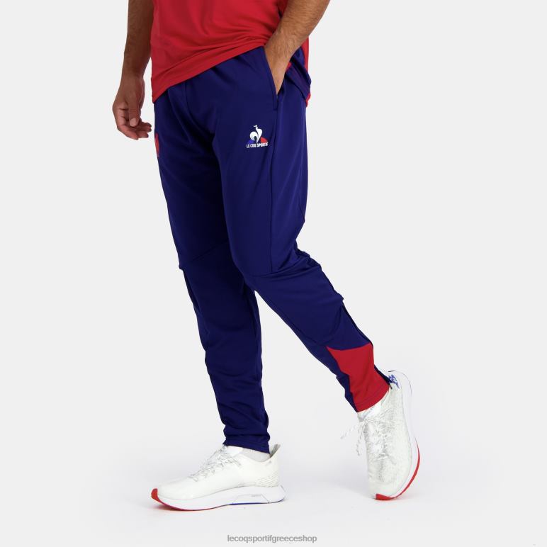 Le Coq Sportif είδη ένδυσης άνδρες μπλε παντελόνι μόδας D2ZV96