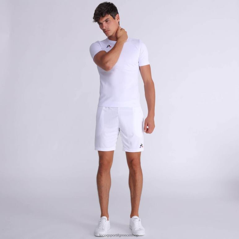 Le Coq Sportif είδη ένδυσης άνδρες σορτς λευκό D2ZV514