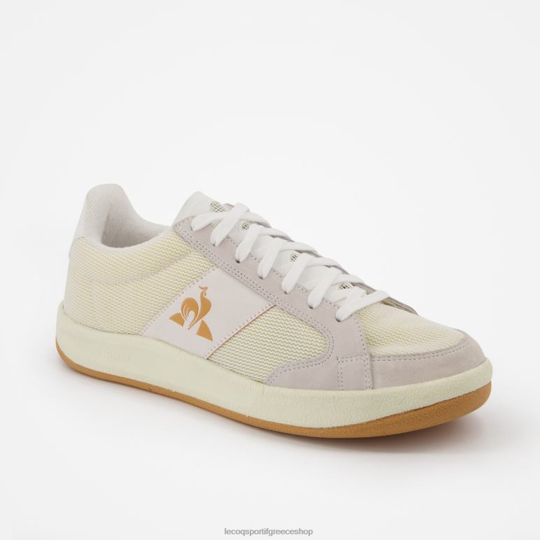 Le Coq Sportif παπούτσια άνδρες ομάδα στάχτης παπουτσιών λευκό D2ZV533