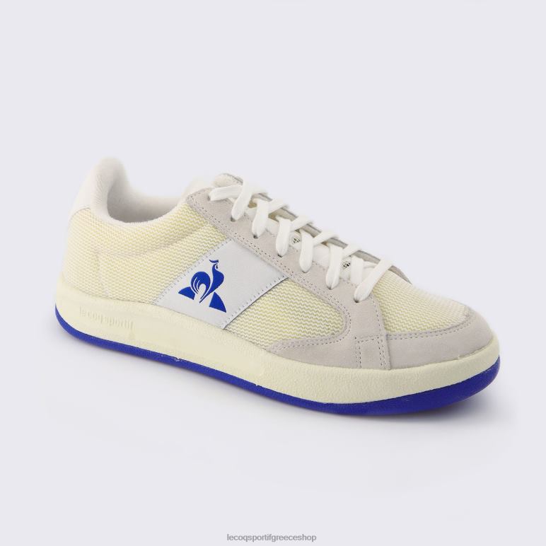 Le Coq Sportif παπούτσια άνδρες ομάδα στάχτης παπουτσιών λευκό D2ZV535