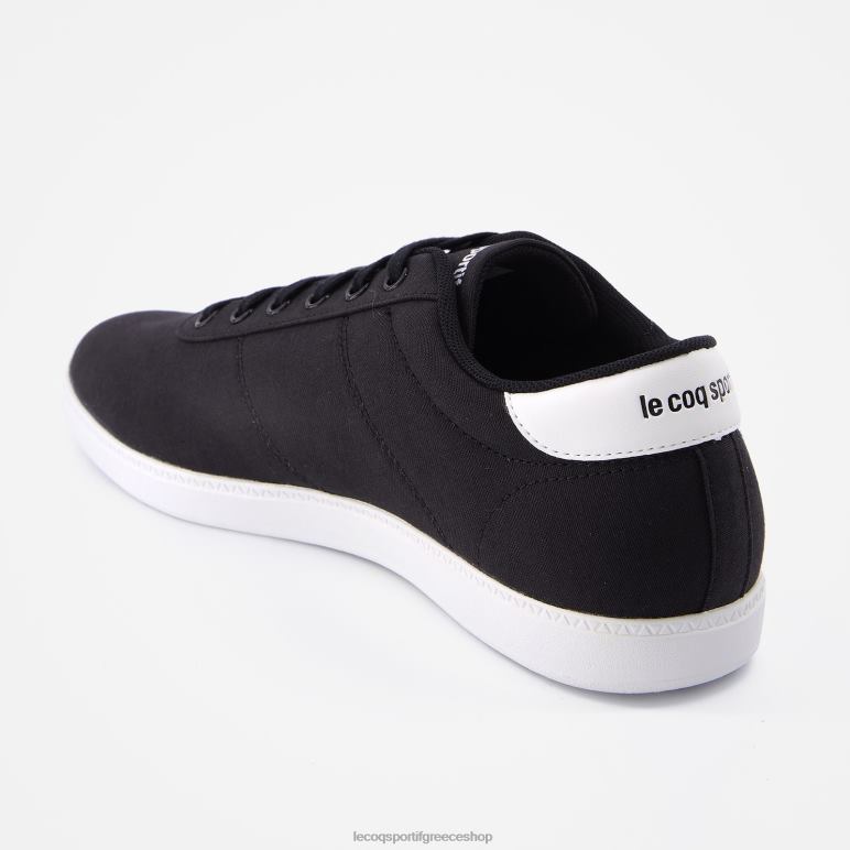 Le Coq Sportif παπούτσια άνδρες γήπεδο παπουτσιών ένα μαύρο D2ZV568