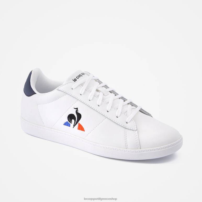 Le Coq Sportif παπούτσια άνδρες κορτ σετ παπουτσιών λευκό D2ZV588