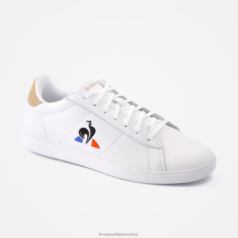 Le Coq Sportif παπούτσια άνδρες κορτ σετ παπουτσιών λευκό D2ZV589