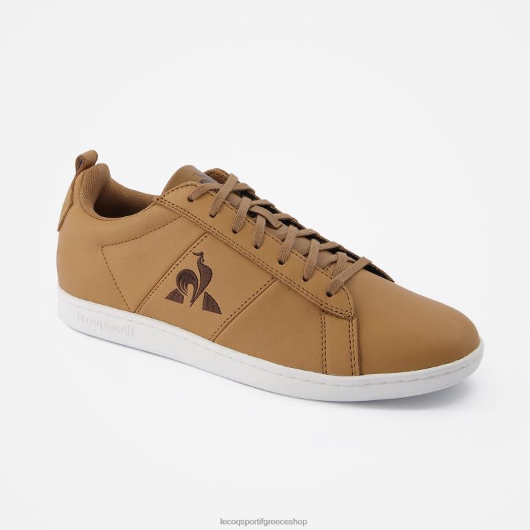 Le Coq Sportif παπούτσια άνδρες παπούτσι courtclassic craft καφέ D2ZV563
