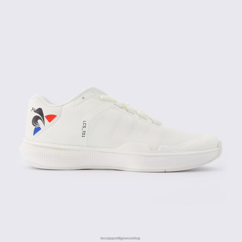 Le Coq Sportif παπούτσια άνδρες παπούτσι futur lcs t01 πηλό λευκό D2ZV591
