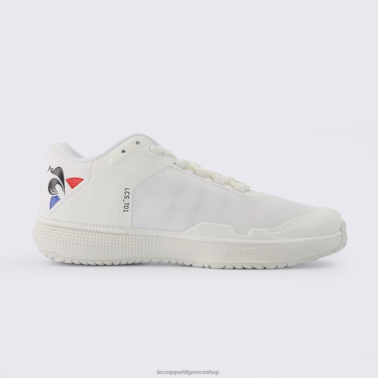 Le Coq Sportif παπούτσια άνδρες παπούτσι futur lcs t01 ολόσωμο λευκό D2ZV706