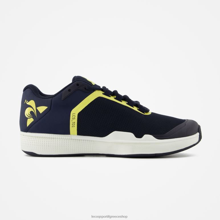 Le Coq Sportif παπούτσια άνδρες παπούτσι futur lcs t01 πήλινο μπλε D2ZV708