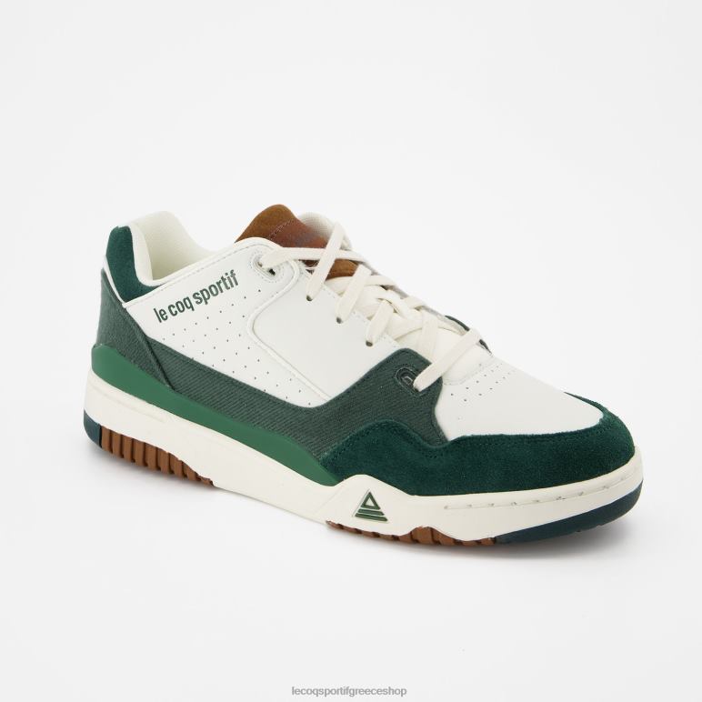 Le Coq Sportif παπούτσια άνδρες shoe dynactif t1000 πράσινη τσόχα D2ZV270
