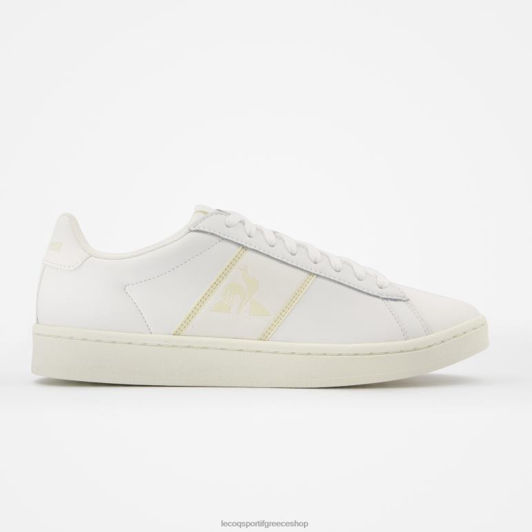 Le Coq Sportif παπούτσια άνδρες παπούτσι κλασικό απαλό λευκό D2ZV273