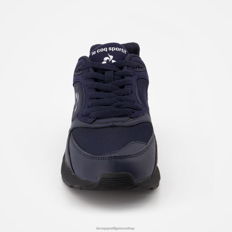 Le Coq Sportif παπούτσια άνδρες παπούτσι lcs r1100 μαύρη σόλα μπλε D2ZV542