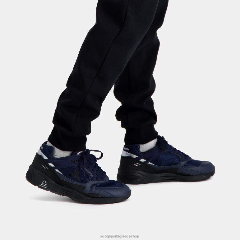 Le Coq Sportif παπούτσια άνδρες παπούτσι lcs r1100 μαύρη σόλα μπλε D2ZV542