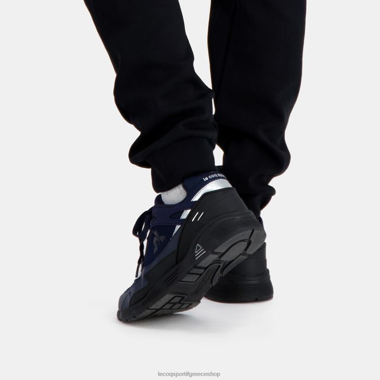 Le Coq Sportif παπούτσια άνδρες παπούτσι lcs r1100 μαύρη σόλα μπλε D2ZV542
