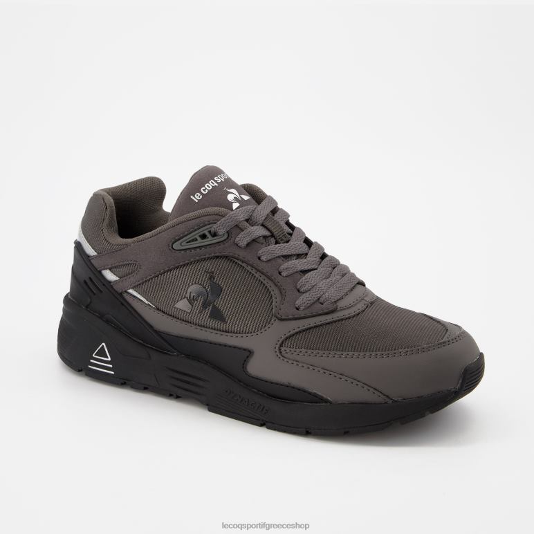Le Coq Sportif παπούτσια άνδρες παπούτσι lcs r1100 μαύρη σόλα γκρι D2ZV543