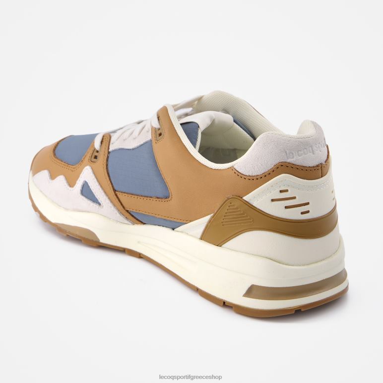 Le Coq Sportif παπούτσια άνδρες shoe lcs r1000 ripstop καφέ D2ZV530