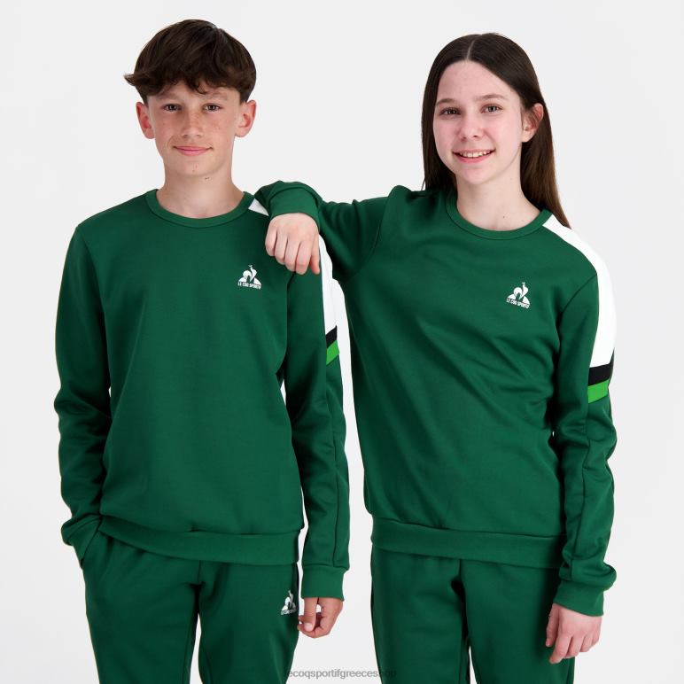 Le Coq Sportif είδη ένδυσης παιδιά φούτερ πράσινο D2ZV392