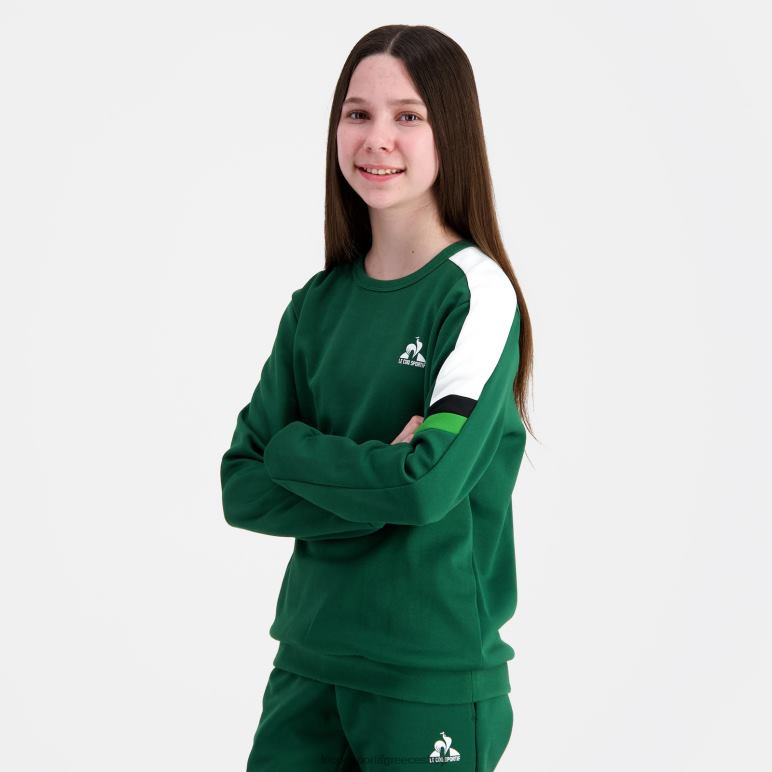 Le Coq Sportif είδη ένδυσης παιδιά φούτερ πράσινο D2ZV392
