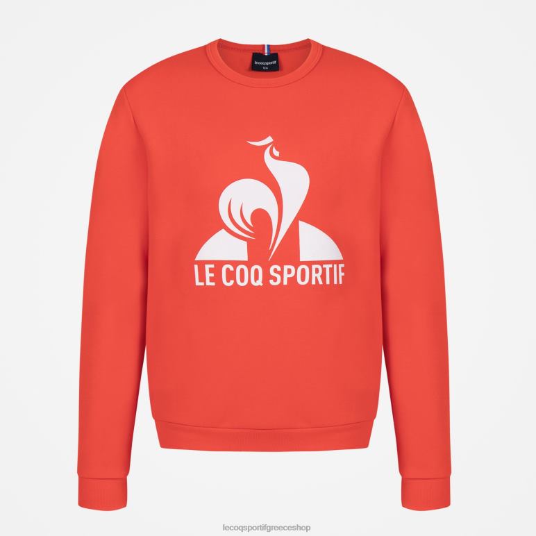 Le Coq Sportif είδη ένδυσης παιδιά φούτερ κόκκινο D2ZV659