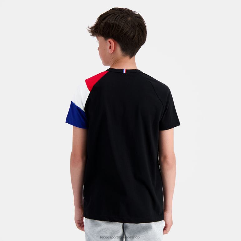 Le Coq Sportif είδη ένδυσης παιδιά μπλουζάκι μαύρο D2ZV377