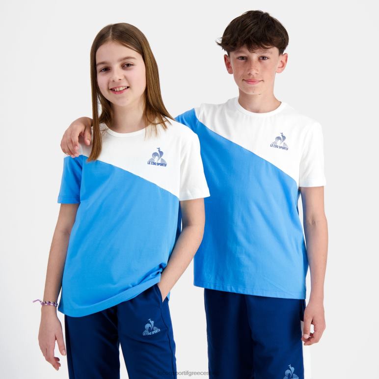 Le Coq Sportif είδη ένδυσης παιδιά μπλουζάκι μπλε D2ZV381