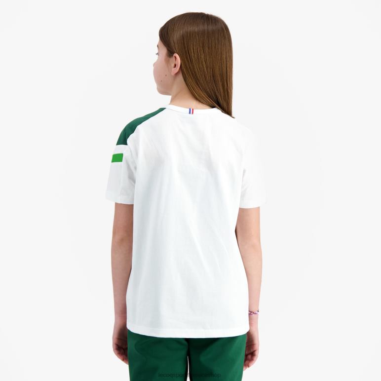 Le Coq Sportif είδη ένδυσης παιδιά μπλουζάκι λευκό D2ZV382