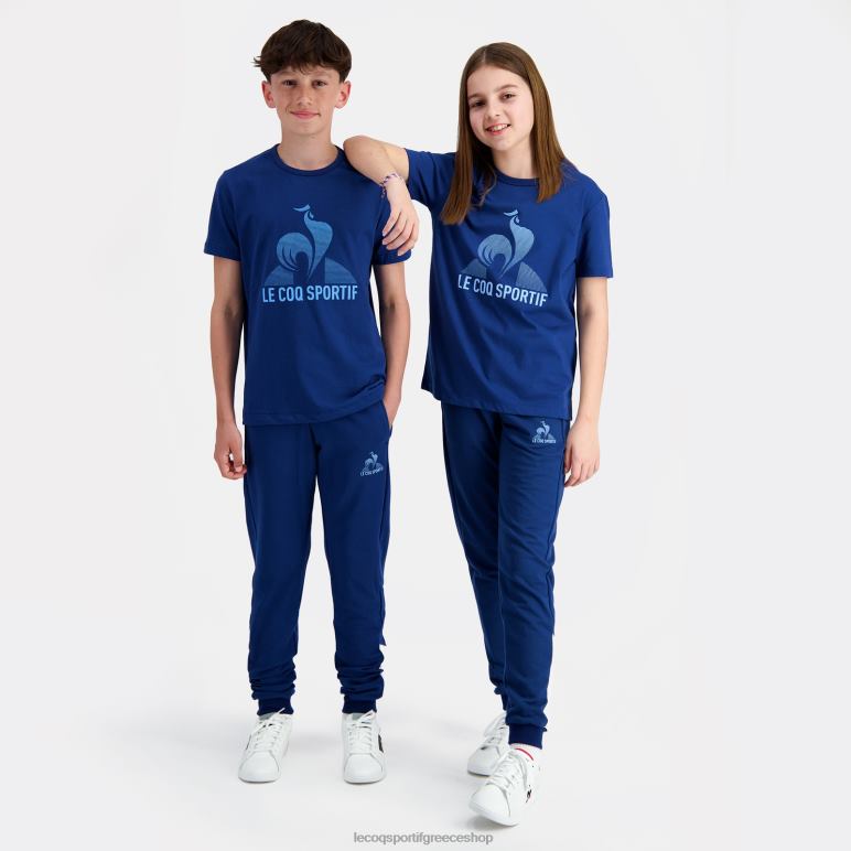 Le Coq Sportif είδη ένδυσης παιδιά μπλουζάκι μπλε D2ZV386