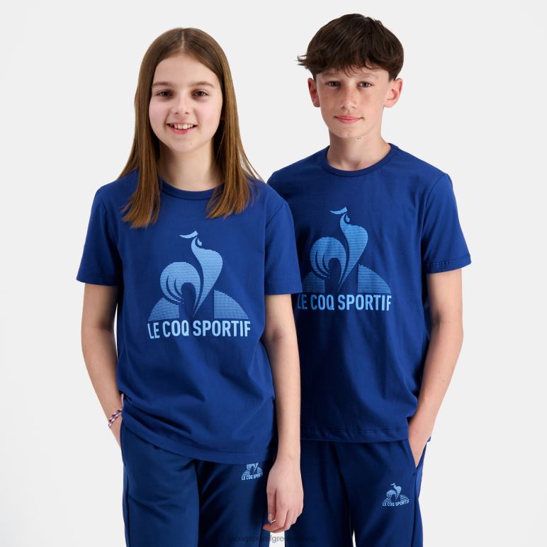 Le Coq Sportif είδη ένδυσης παιδιά μπλουζάκι μπλε D2ZV386