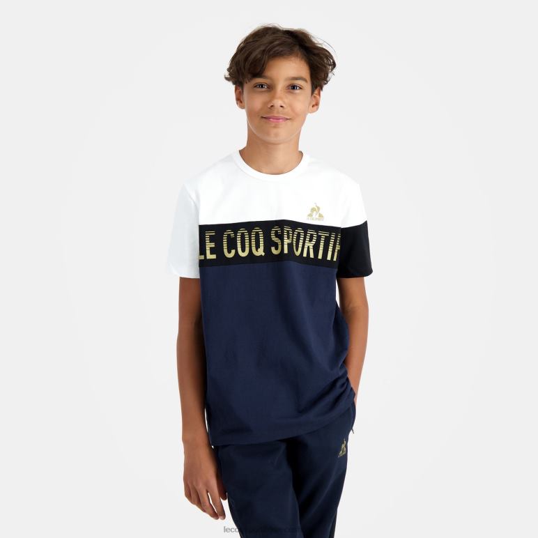 Le Coq Sportif είδη ένδυσης παιδιά μπλουζάκι μπλε D2ZV639