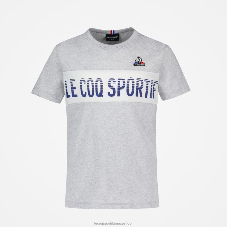 Le Coq Sportif είδη ένδυσης παιδιά μπλουζάκι γκρι D2ZV640