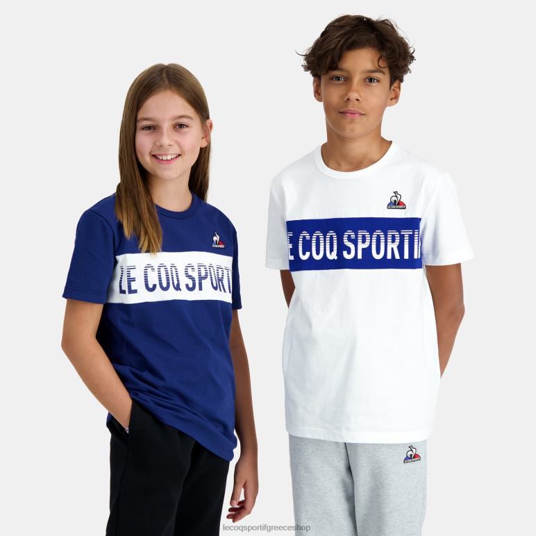 Le Coq Sportif είδη ένδυσης παιδιά μπλουζάκι λευκό D2ZV646