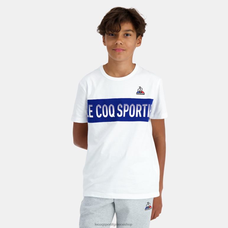 Le Coq Sportif είδη ένδυσης παιδιά μπλουζάκι λευκό D2ZV646