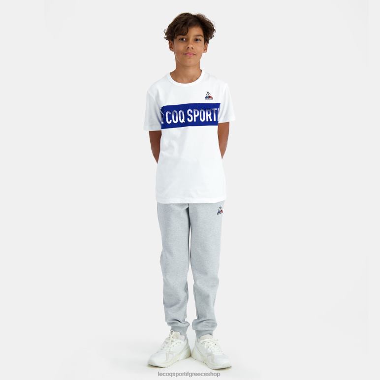 Le Coq Sportif είδη ένδυσης παιδιά μπλουζάκι λευκό D2ZV646