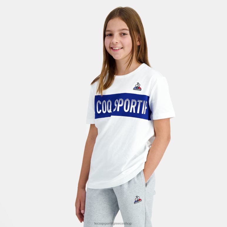 Le Coq Sportif είδη ένδυσης παιδιά μπλουζάκι λευκό D2ZV646