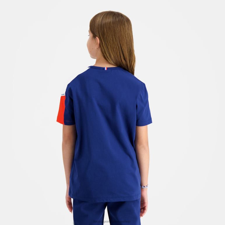 Le Coq Sportif είδη ένδυσης παιδιά μπλουζάκι μπλε D2ZV651