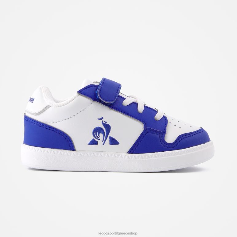 Le Coq Sportif παπούτσια παιδιά παπούτσι σημείο διάλειμμα κοριτσάκι αθλητικό λευκό D2ZV683