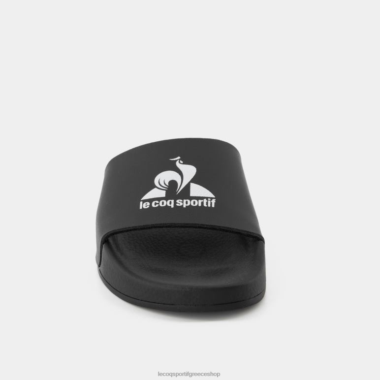 Le Coq Sportif παπούτσια παιδιά διαφάνειες σε μαύρο χρώμα Γαλλίας D2ZV426