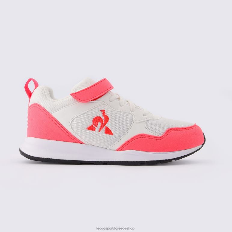 Le Coq Sportif παπούτσια παιδιά παπούτσι lcs r500 girl fluo white D2ZV671
